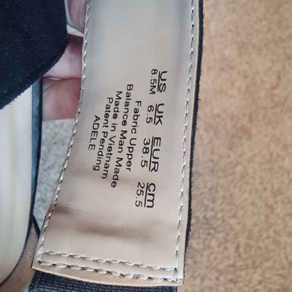 Naturalizer Black Suede Sandals - Picture 7 of 7